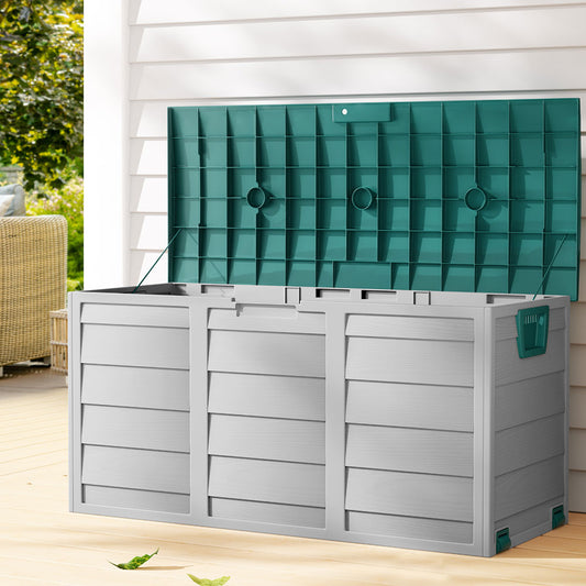 Gardeon 290L Outdoor Storage Box - Green