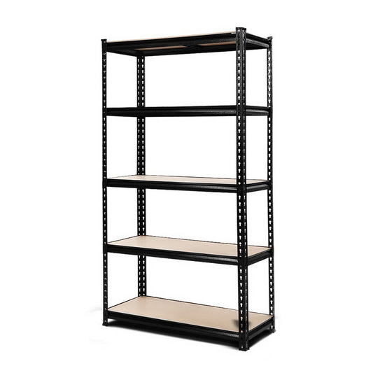 Giantz 1.5M Warehouse Racking Rack Storage Shelf Organiser Industrial Shelving Garage Kitchen Store Shelves Steel